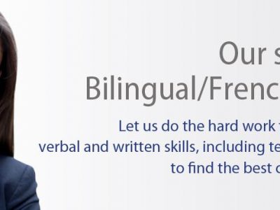 Bilingual/French staffing